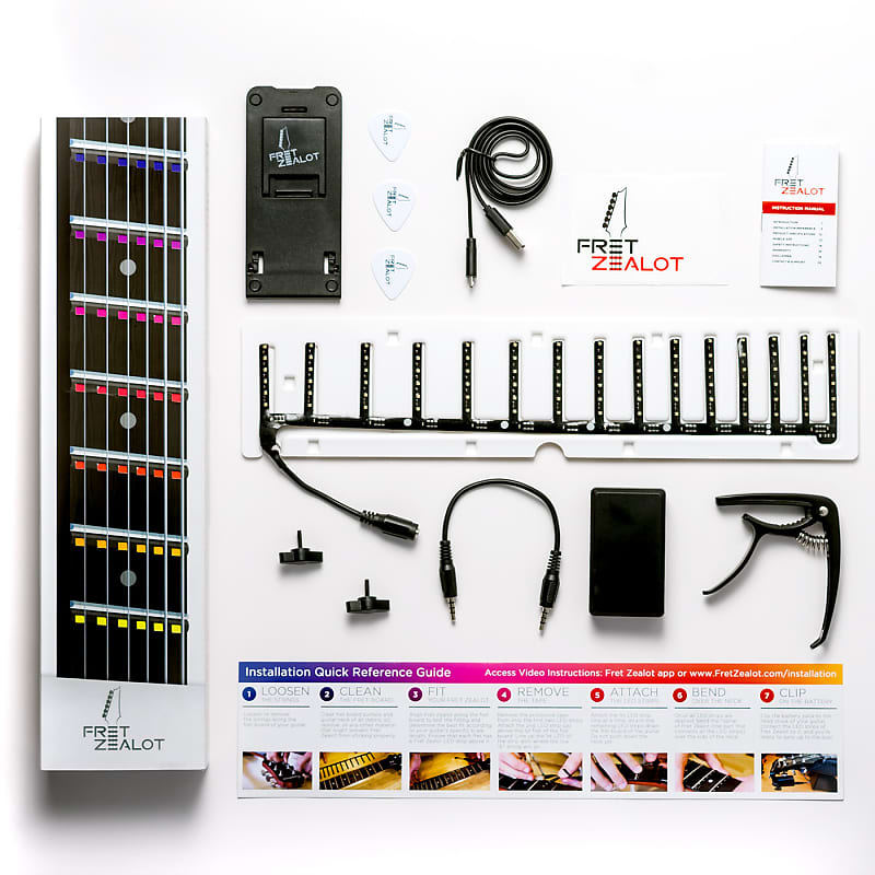 Amazon.com: Fret Zealot 2 | LED Fretboard System for