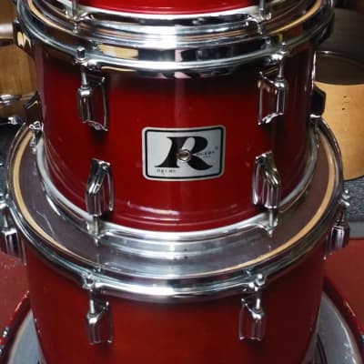 Rogers Early 1980s California Wine Lacquer Finish XP-8 High Quality 4 Piece Drum Set - Sounds Great! image 4