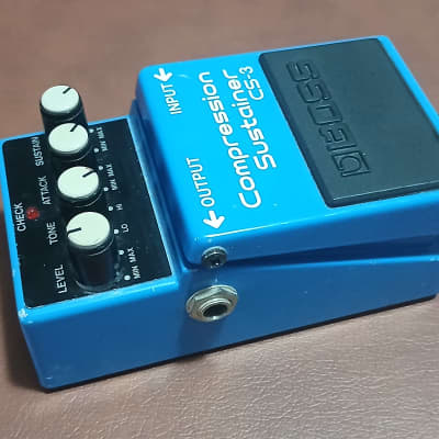 80's Boss CS-3 Compression Sustainer Guitar Effect Pedal MIJ