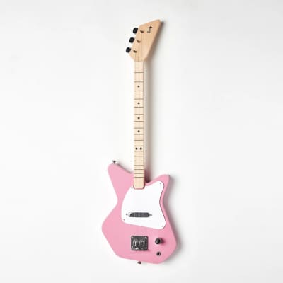 Open-Box Loog Pro Electric Guitar - Pink for sale