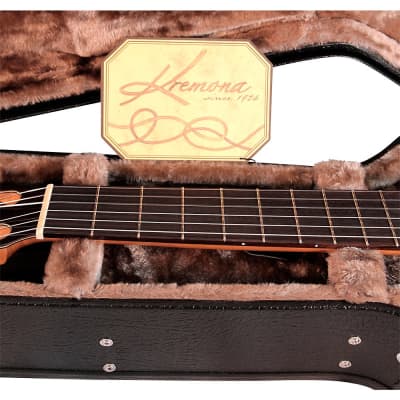 Kremona Fiesta CW-7 Classical Electric Guitar Gloss Natural image 9