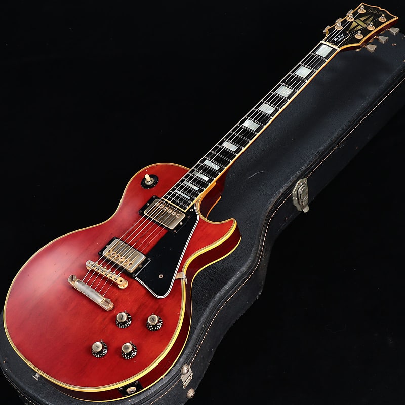 1975 Gibson Les Paul Custom /Wine Redバリ虎 1976 Gibson Les Paul Custom, Wine Red | The Music Emporium