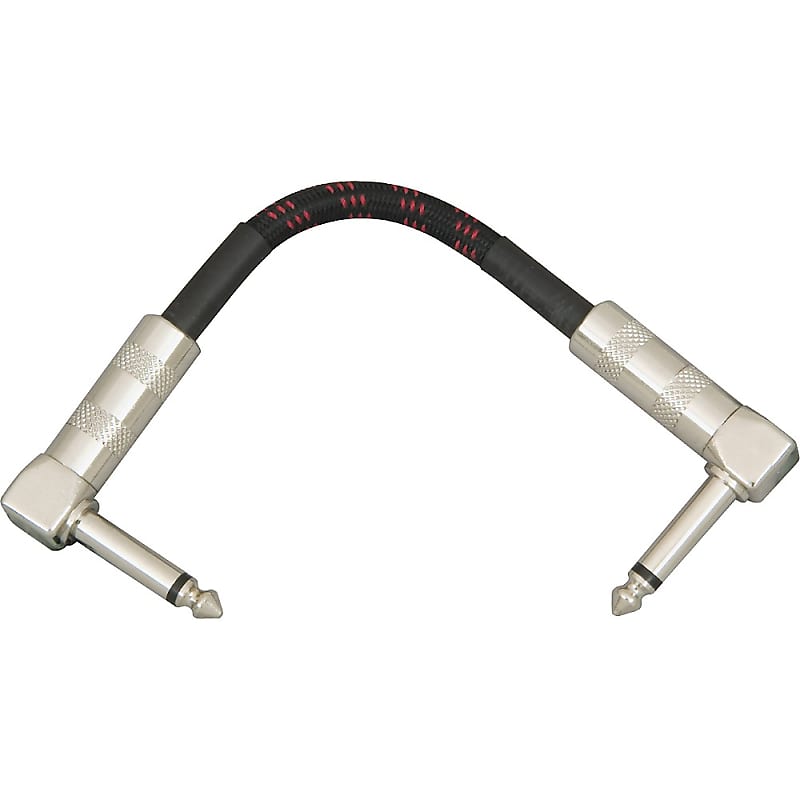 Musician's Gear Pedal Coupler Cable Angled Tweed 6 In Reverb