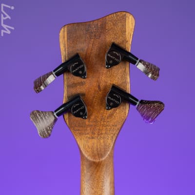 Ish x Warwick Dolphin SN TCS Custom Shop Endangered Species 4-String Bass Wenge Fretboard image 10