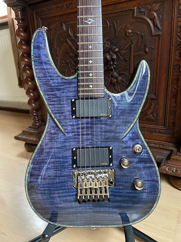 DBZ Barchetta FM EMG Floyd Rose 1000 Faded Indigo Unplayed