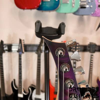 Skervesen Mirage 6 Electric Guitar w/ Case (1410)-Purple Burst image 17