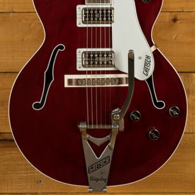 Gretsch G6119T-ET Players Edition Tennessee Rose Electrotone Hollow Body | Dark Cherry Stain image 11