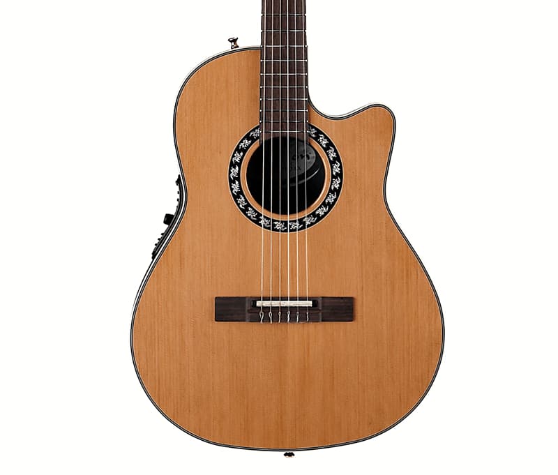Ovation 1773AX-4 Timeless Acoustic-Electric Classical Guitar, Natural Satin image 1