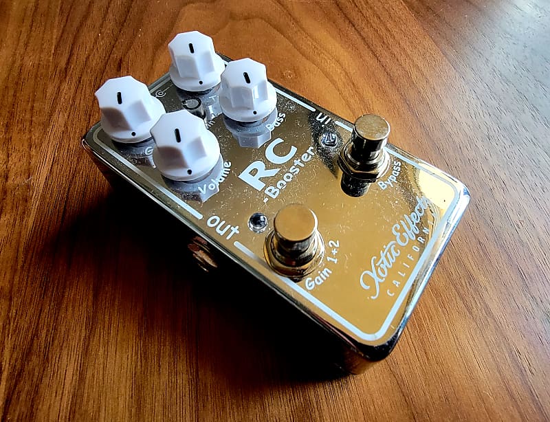 Xotic RC Booster V2 2010s Chrome Reverb