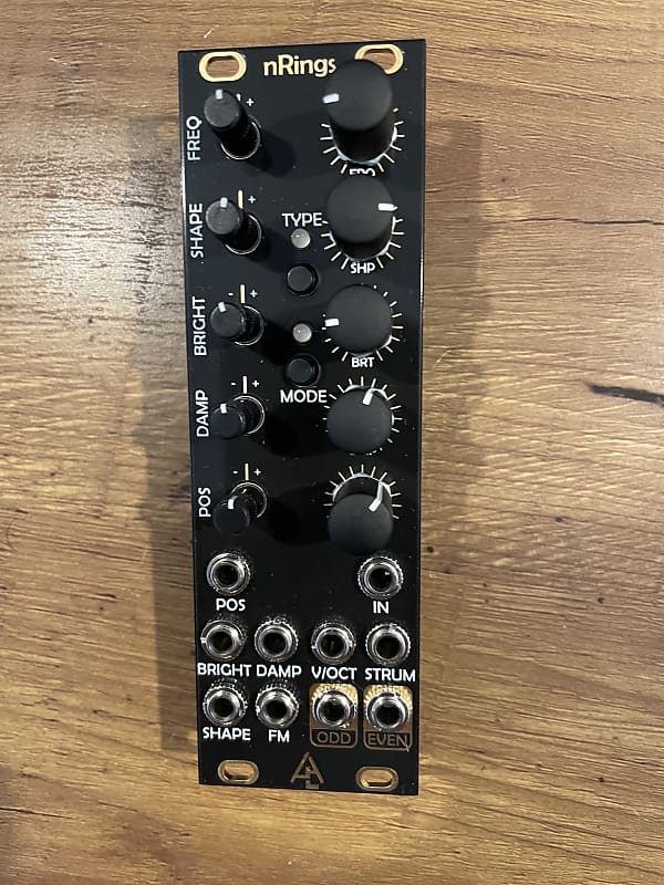 After Later Audio nRings - Mutable Instruments Clone 2021 - Black