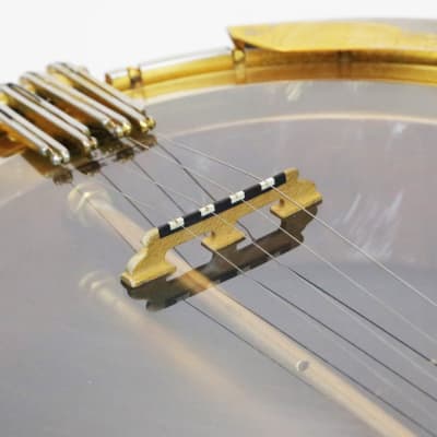 1969 Fender Concert Tone Plectrum 4-String Banjo Walnut & Gold Vintage Original Amazing Long Scale Tenor Banjo w/ Vintage Case image 6