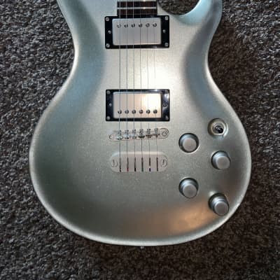 Dean Hardtail electric guitar  Silver sparkle image 7