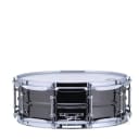 Ludwig Black Magic Snare Drum w/ Chrome Hardware 14x5.5