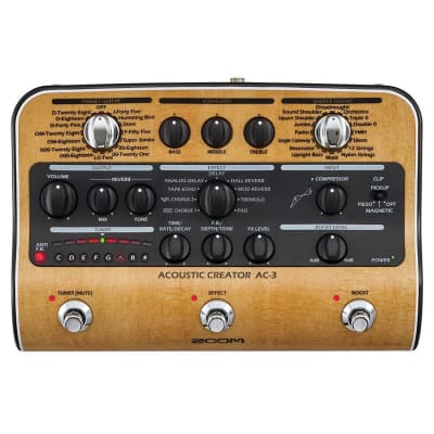 Zoom AC-3 Acoustic Creator Enhanced Direct Box for sale
