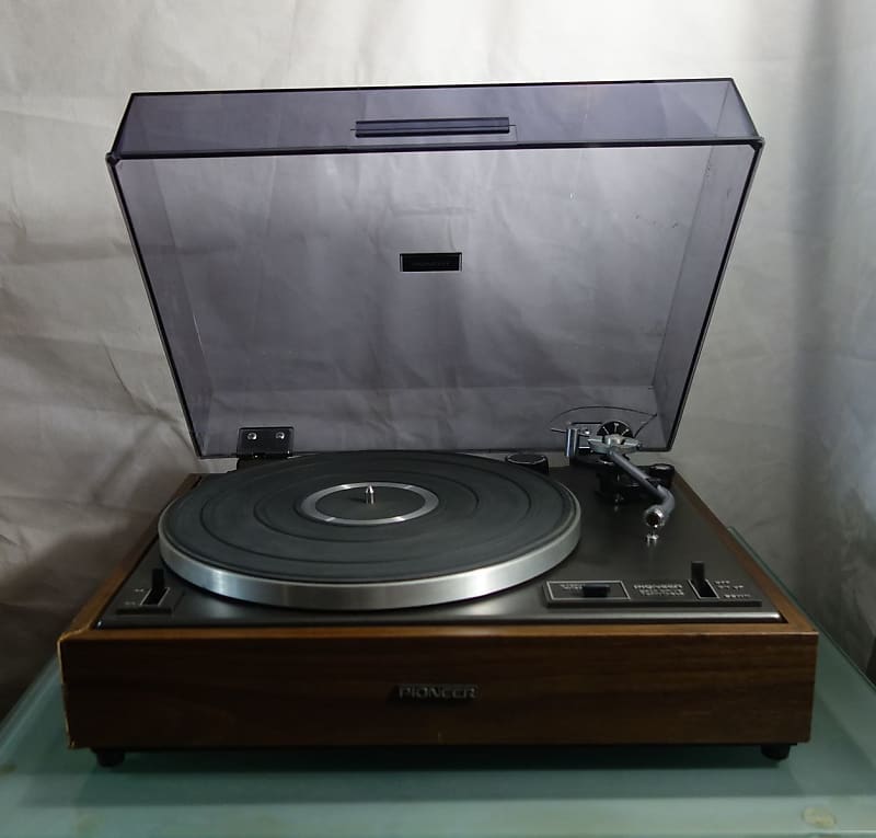 PIONEER PL-12D Stereo Turntable Belt Drive - platine vinyle manuelle révisée - Japan 1972 image 1