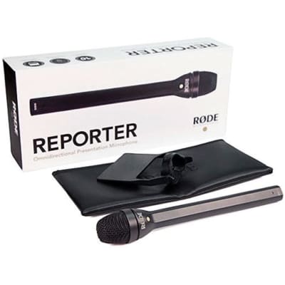 Rode Reporter Omnidirectional Interview Microphone, Warehouse Resealed image 2