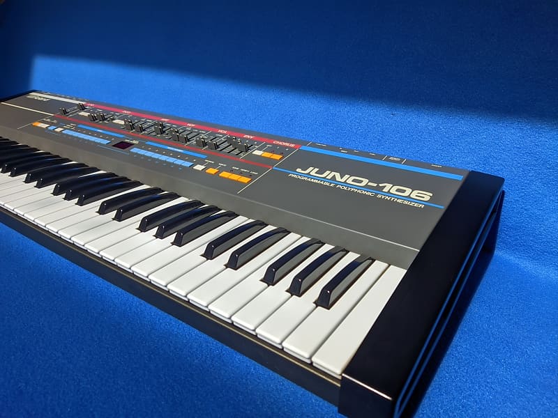 Roland Juno 106 (polyphonic analog synthesizer, 1984, Japan) image 1