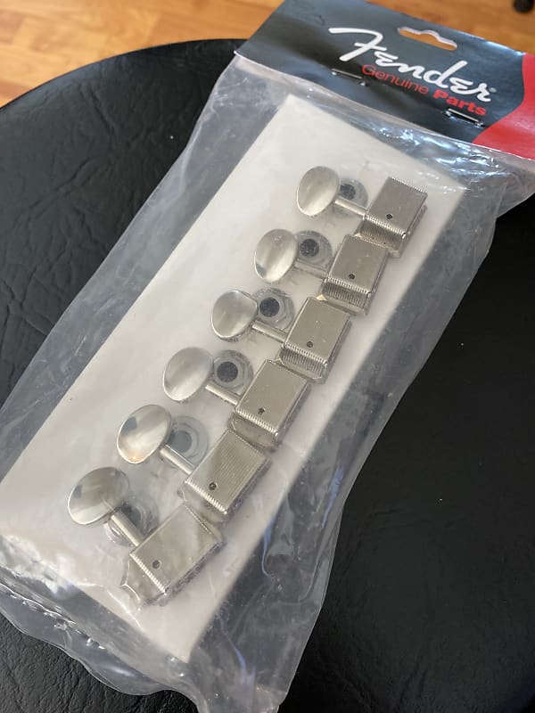 Fender Classicgear Tuning Machine Set Chrome PN 0990802100 Reverb