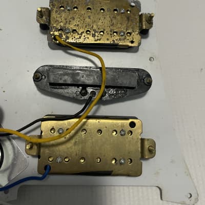 2000's Ibanez RG Series Style Guitar Loaded White Pickguard Set Pickups image 9