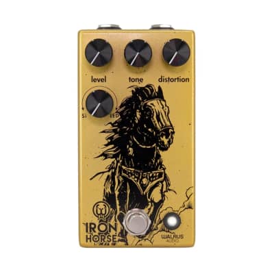 Walrus Iron Horse LM308 Distortion V3 Guitar Effects Pedal image 1