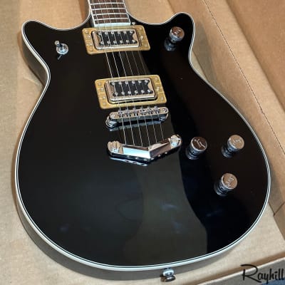 Gretsch G5222 Electromatic Double Jet BT V-Stoptail Black Electric Guitar image 6