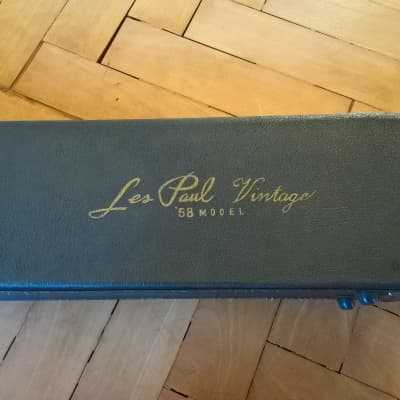 "Vintage '58 Model" Gibson Les Paul Standard + ES  & Custom Case Koffer Japan MIJ-Lifton image 2