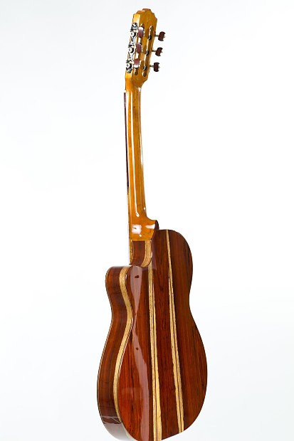 Pinol Guitars All Solid Cocobolo Rosewood Back+Side & Cedar Top  Grand Spanish Classical image 1