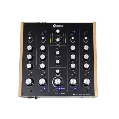 Amazon | Headliner R4 4チャンネルアナログロータリーDJ