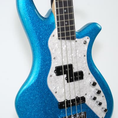 Dream Studios Studio Bass 2016 Metallic Blue Sparkle image 3