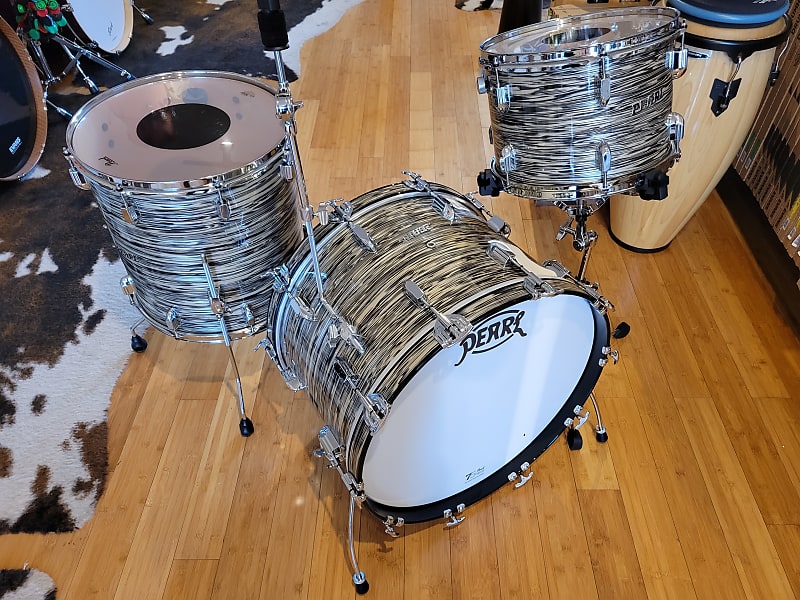 Drum Kits - Pearl President Series Deluxe 14x22 9x13 16x16 (Desert Ripple) image 1