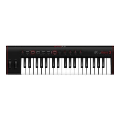 IK Multimedia iRig Keys 2 37-Key Mobile MIDI Keyboard Controller 2020