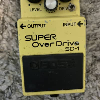 Boss SD-1 Super Overdrive w/ Keeley GE Mod