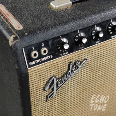 1966 Fender AA964 Princeton Amp (Blackface, Jensen Speaker) image 4