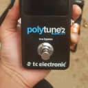 TC Electronic Polytune 2 Blacklight Polyphonic Tuner Pedal
