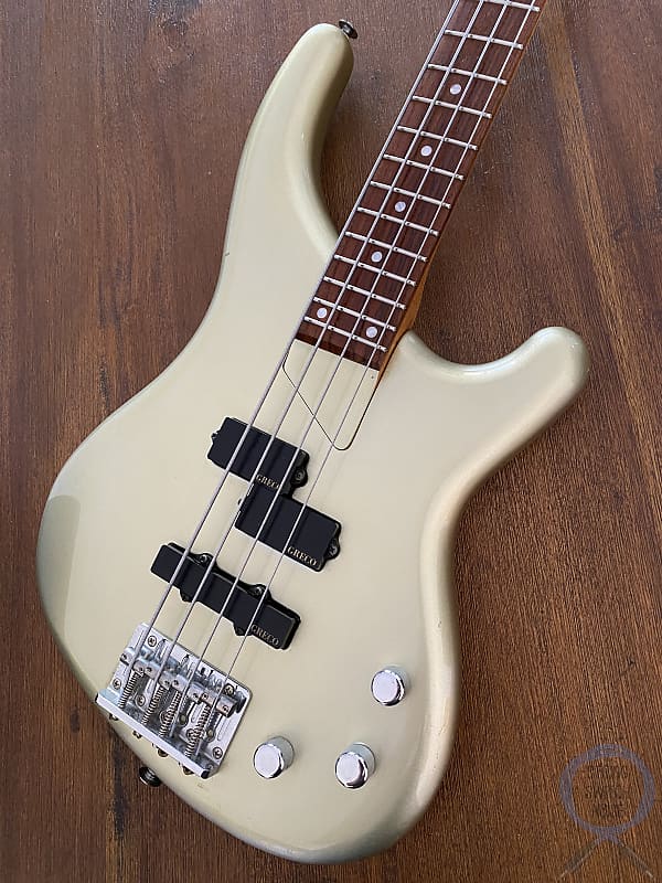 Greco Phoenix Bass, PXB-400, Champagne Gold Silver, MIJ, 2002