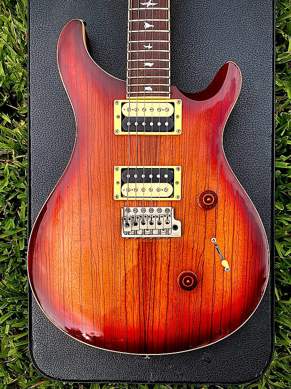 PRS SE Custom 24 Zebrawood 2017 - 2019 | Reverb