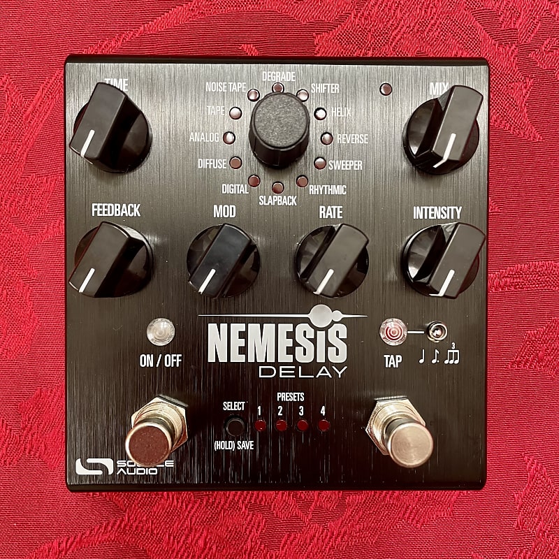 Source Audio Nemesis Delay 2023 Black Reverb