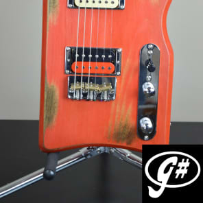 G-Sharp Guitars OZ-2 Frankencaster 2016 Transparent Red image 1