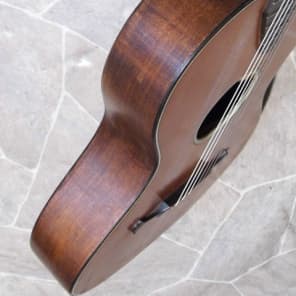 RARITY old WETTENGEL all solid PARLOR parlour guitar Bayreuth Germany ~1920 image 12