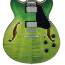 Ibanez AS73FM Artcore Semi-Hollow Electric Guitar Green Valley Gradation
