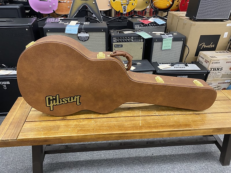 Gibson ES335 SemiHollowbody Electric Guitar Case Brown Reverb
