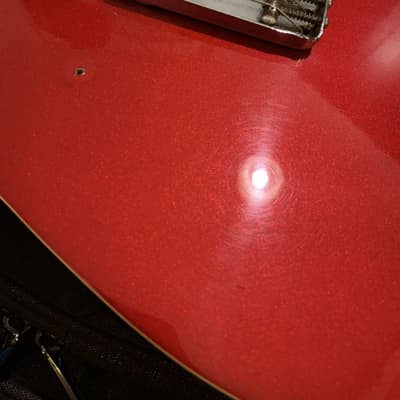 Fernandes The Revival T-style Vintage Telecaster Guitar 1980s - Red Sparkle with Cream Binding image 14