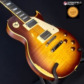 Vintage Icon V100 Distressed Tobacco Sunburst Electric Guitar