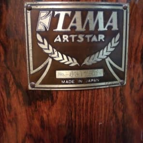 Tama Artstar Cordia Drum Set 1983 With Rare 10" Tom image 4