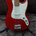 Squier Bronco Bass Guitar, Short Scale 2005 Red