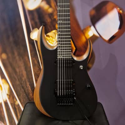 Ibanez RGDR4327-NTF Prestige Series E-Guitar 7 String Natural Flat + Hardcase image 8