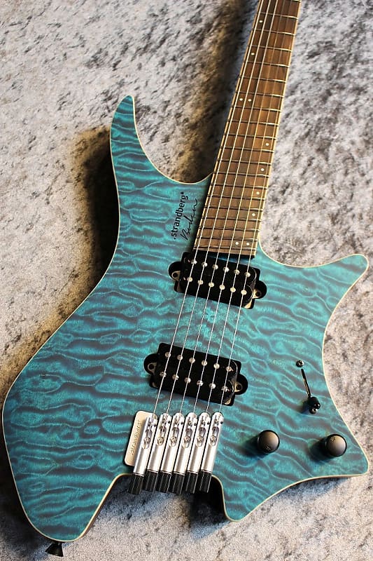 strandberg Boden J6 J-Custom 6A Quilt Maple Top 