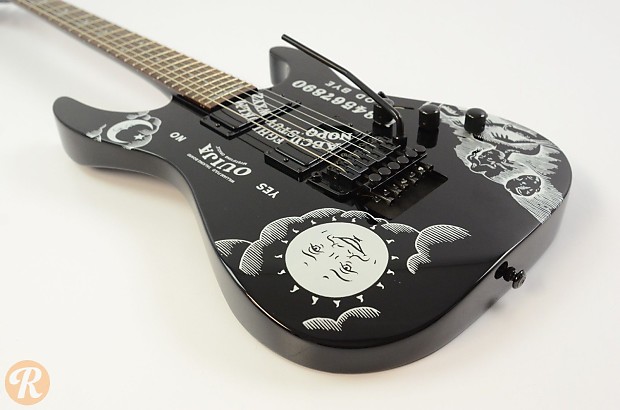 ESP LTD KH-2 Kirk Hammett Ouija Signature Black image 3
