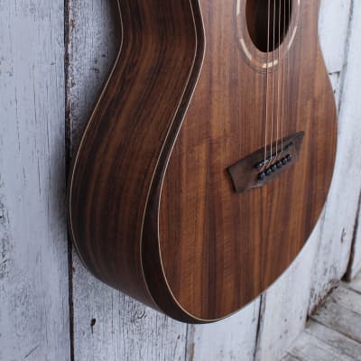 Washburn G-Mini 55 Koa Mini Grand Auditorium Acoustic Guitar with Gig Bag image 10