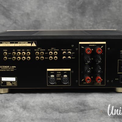 Luxman L-505s Integrated Amplifier in Excellent Condition image 17
